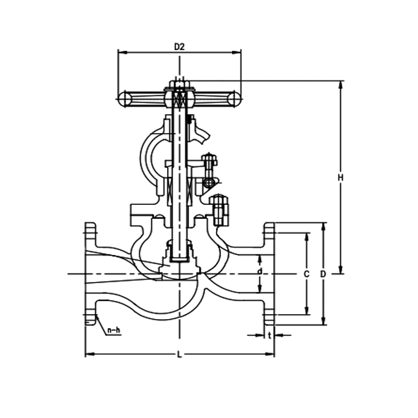 JIS F7317 - JIS 40K Cast Steel Globe Valve1.jpg